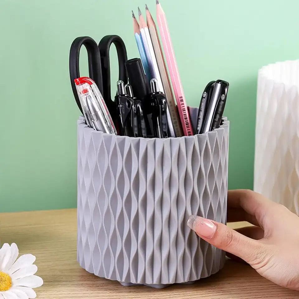 Makeup Bucket Organizer, Multifunctional Rotating Pencil Makeup Brush Holder, Hollow Multiuse Organizer, Non-slip Round Multi Grid Desktop Sundries Pencil Holder, Lipstick Eyebrow Pencil Holder, Desktop Makeup Brush Storage Bucket Makeup Bucket Organizer, Multifunctional Rotating Pencil Makeup Brush Holder, Hollow Multiuse Organizer, Non-slip Round Multi Grid Desktop Sundries Pencil Holder, Lipstick Eyebrow Pencil Holder, Desktop Makeup Brush Storage Bucket